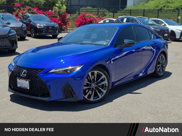 Ultrasonic Blue 2.0 2025 Lexus IS 350 F Sport RWD Sedan Rear-Wheel Drive Automatic