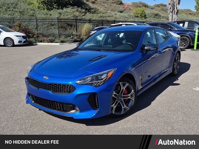 Micro Blue 2018 Kia Stinger Sedan Rear-Wheel Drive Automatic