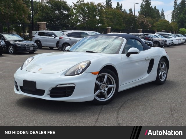 White 2015 Porsche Boxster Convertible Rear-Wheel Drive 7-Speed Automatic