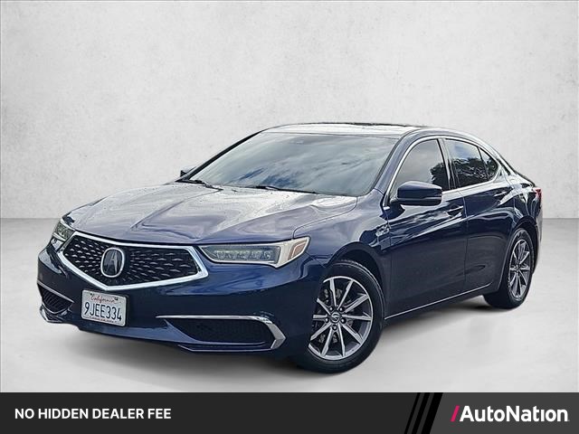 Fathom Blue Pearl 2020 Acura TLX Sedan Front-Wheel Drive 8-Speed Automatic