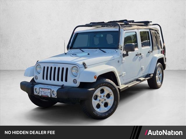 Bright White Clearcoat 2014 Jeep Wrangler SUV / Crossover Four-Wheel Drive 5-Speed Automatic