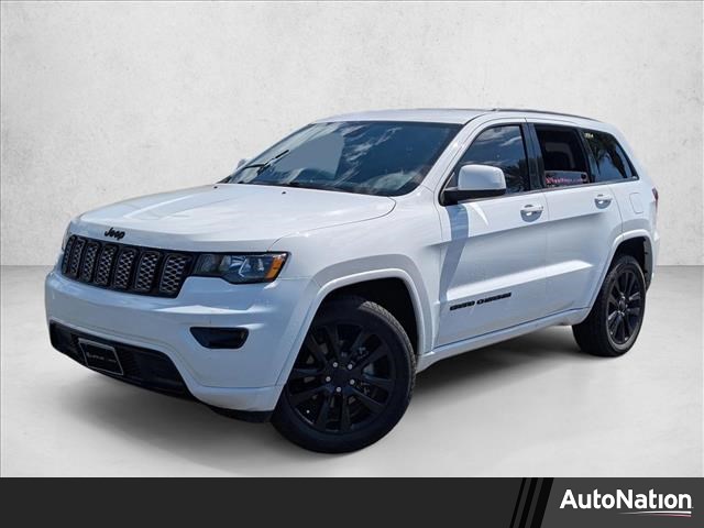 Bright White Clearcoat 2017 Jeep Grand Cherokee Altitude 4WD SUV / Crossover Four-Wheel Drive 8-Speed Automatic