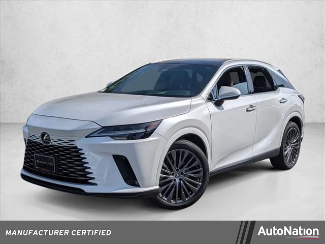 Eminent White Pearl 2023 Lexus RX Hybrid 350h Luxury AWD SUV / Crossover All-Wheel Drive Automatic