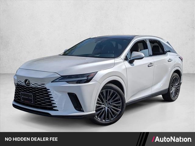 Eminent White Pearl 2023 Lexus RX Hybrid 350h Luxury AWD SUV / Crossover All-Wheel Drive Automatic