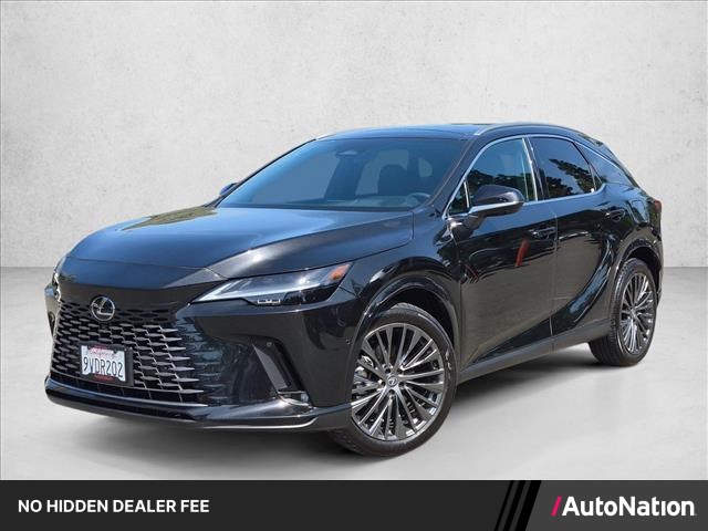 Black (Caviar) 2025 Lexus RX Hybrid 350h Luxury AWD SUV / Crossover All-Wheel Drive Automatic