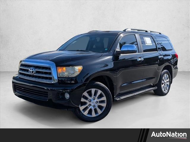 Black 2010 Toyota Sequoia Limited 4WD SUV / Crossover Four-Wheel Drive Automatic