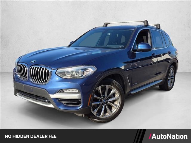Phytonic Blue Metallic 2018 BMW X3 SUV / Crossover All-Wheel Drive Automatic