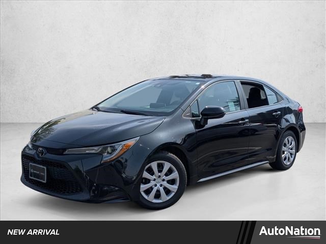 Black Sand Pearl 2020 Toyota Corolla LE FWD Sedan Front-Wheel Drive Automatic