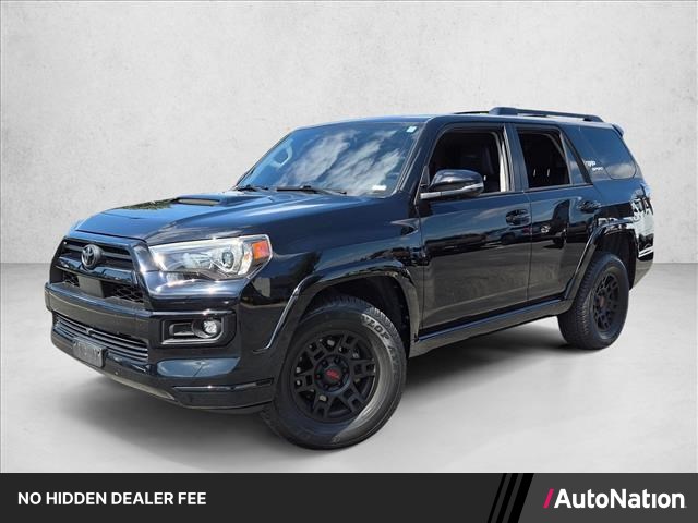 Midnight Black Met 2022 Toyota 4Runner SUV / Crossover Four-Wheel Drive 5-Speed Automatic