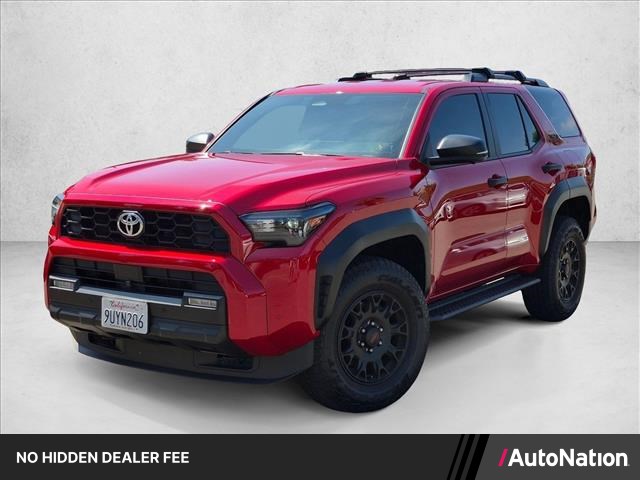 Supersonic Red 2025 Toyota 4Runner SUV / Crossover Four-Wheel Drive Automatic