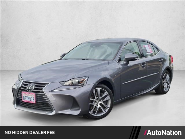 Nebula Gray Pearl 2020 Lexus IS Sedan Rear-Wheel Drive Automatic