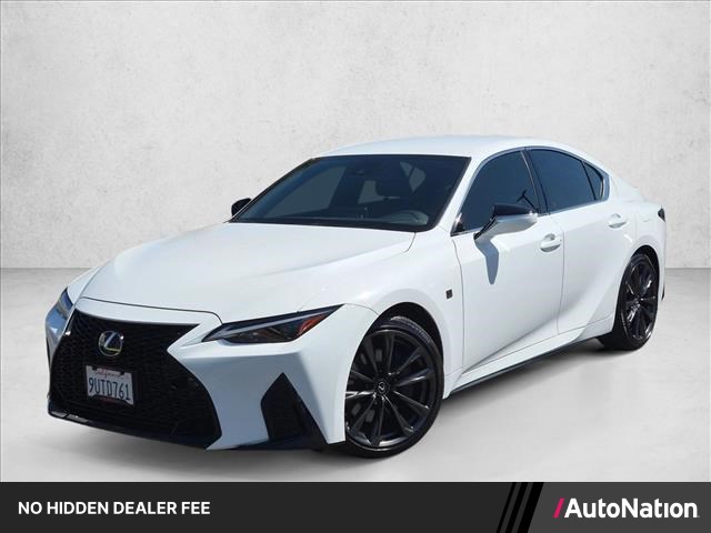 Ultra White 2025 Lexus IS Sedan Rear-Wheel Drive Automatic