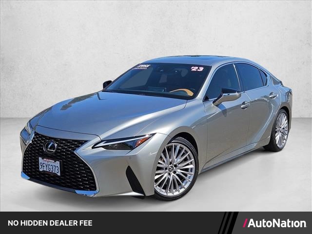 Atomic Silver 2023 Lexus IS 300 RWD Sedan Rear-Wheel Drive Automatic