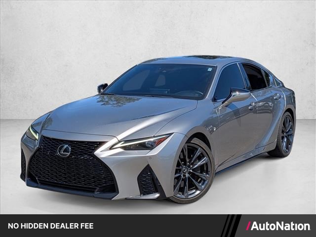 Atomic Silver 2022 Lexus IS 350 F Sport RWD Sedan Rear-Wheel Drive Automatic
