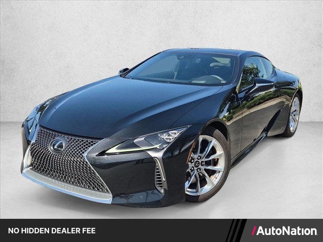 Black (Caviar) 2018 Lexus LC Coupe Rear-Wheel Drive Automatic