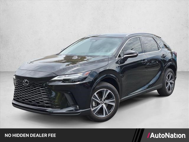 Black (Caviar) 2025 Lexus RX SUV / Crossover Front-Wheel Drive Automatic