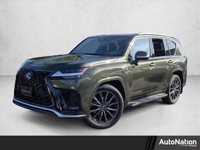 Green 2025 Lexus LX 600 F Sport Handling AWD SUV / Crossover All-Wheel Drive Automatic