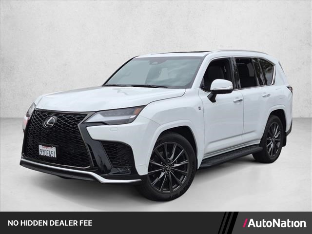 Ultra White 2026 Lexus LX 600 F Sport Handling AWD SUV / Crossover All-Wheel Drive Automatic