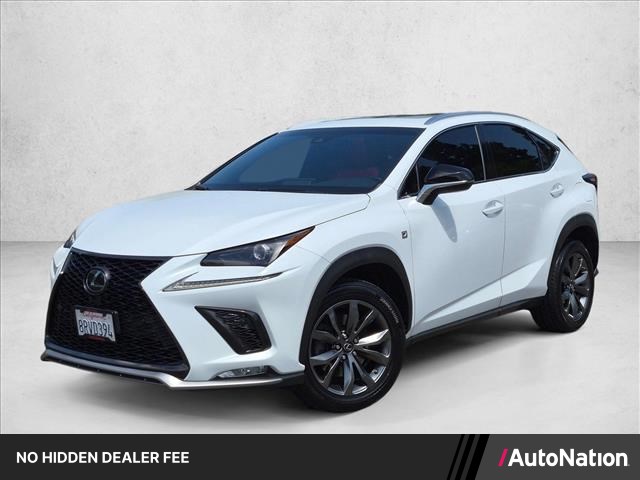 Ultra White 2019 Lexus NX 300 F Sport FWD SUV / Crossover Front-Wheel Drive Automatic