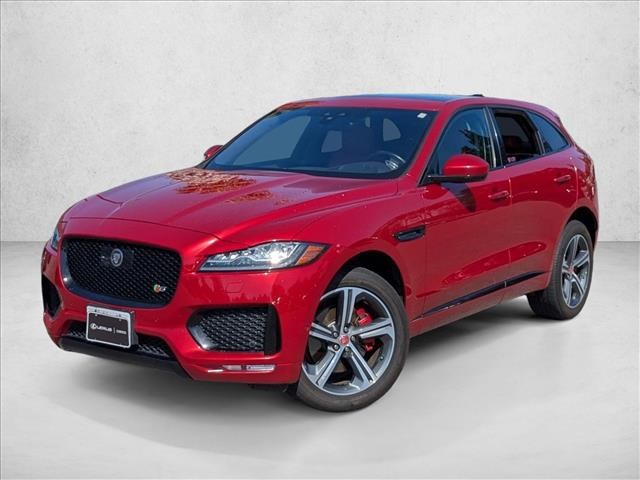 Red 2020 Jaguar F-PACE S AWD SUV / Crossover All-Wheel Drive Automatic