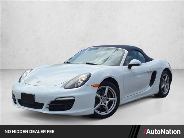White 2015 Porsche Boxster Convertible Rear-Wheel Drive 7-Speed Automatic