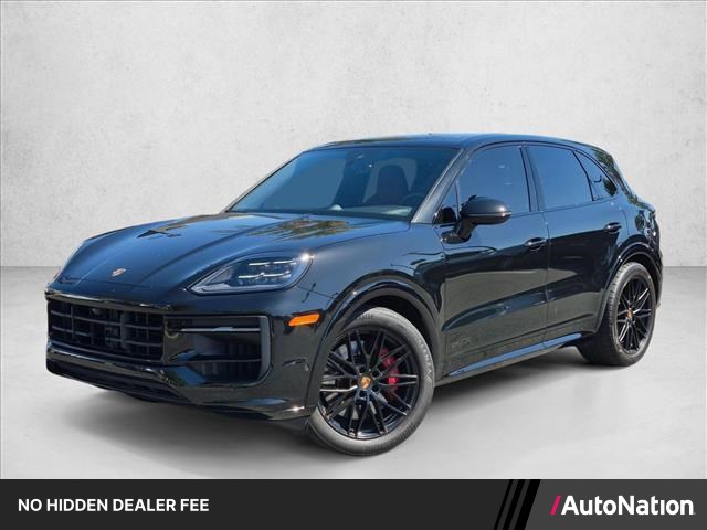 Chromite Black Metallic 2025 Porsche Cayenne SUV / Crossover All-Wheel Drive Automatic