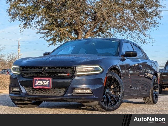 Jazz Blue Pearlcoat 2016 Dodge Charger SXT RWD Sedan Rear-Wheel Drive 8-Speed Automatic