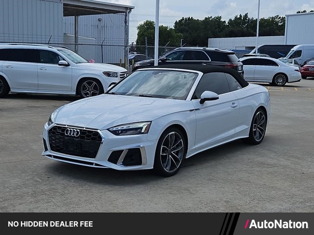White 2024 Audi A5 Convertible All-Wheel Drive Automatic