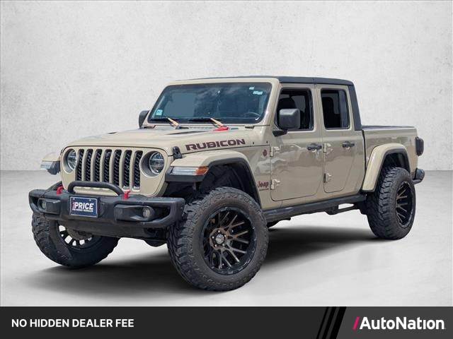 Brown (Gobi Clearcoat) 2020 Jeep Gladiator Pickup Truck Four-Wheel Drive 6-Speed Manual