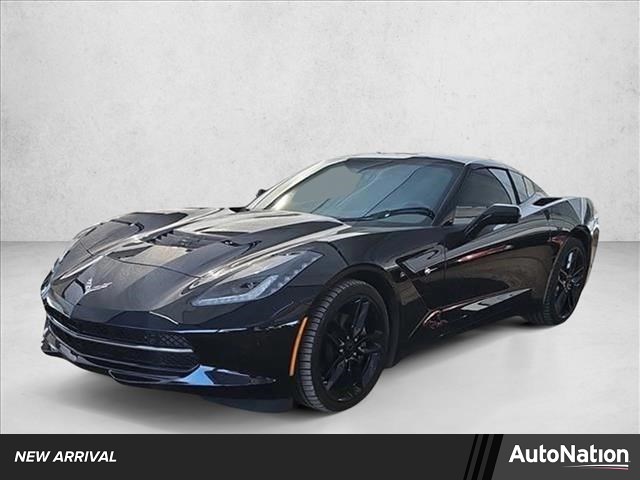 Black 2018 Chevrolet Corvette Stingray 2LT Coupe RWD Coupe Rear-Wheel Drive 8-Speed Automatic