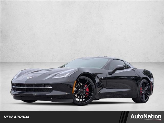Black 2018 Chevrolet Corvette Stingray 2LT Coupe RWD Coupe Rear-Wheel Drive 8-Speed Automatic
