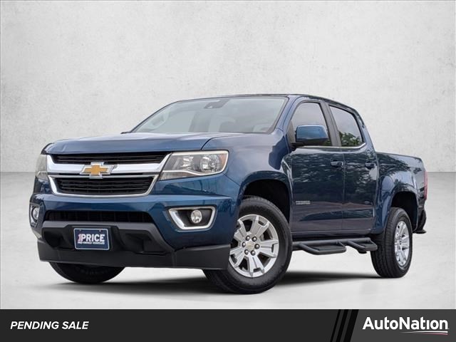 Pacific Blue Metallic 2020 Chevrolet Colorado LT Crew Cab RWD Pickup Truck 4X2 6-Speed Automatic