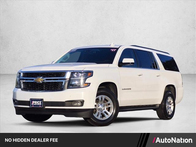 Summit White 2017 Chevrolet Suburban SUV / Crossover 4X2 6-Speed Automatic