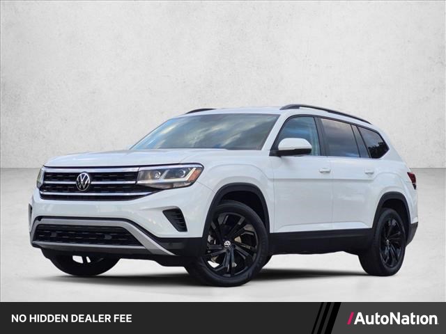 White 2023 Volkswagen Atlas SUV / Crossover Front-Wheel Drive 8-Speed Automatic