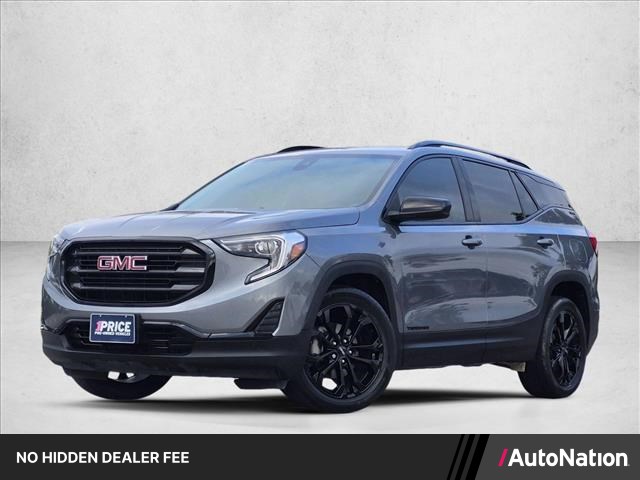 Gray (Satin Steel Metallic) 2021 GMC Terrain SUV / Crossover Front-Wheel Drive 9-Speed Automatic