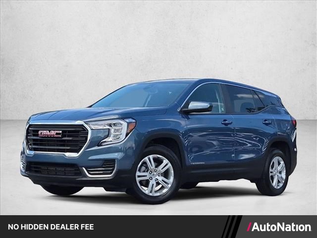 Downpour Metallic 2024 GMC Terrain SUV / Crossover All-Wheel Drive 9-Speed Automatic