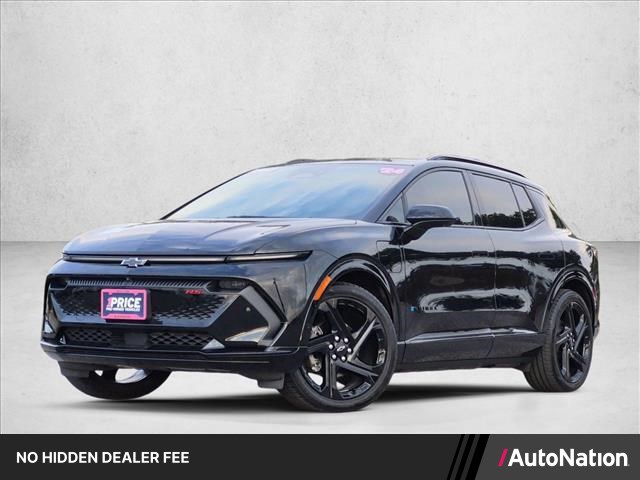 Black 2024 Chevrolet Equinox EV SUV / Crossover Front-Wheel Drive 1-Speed Automatic