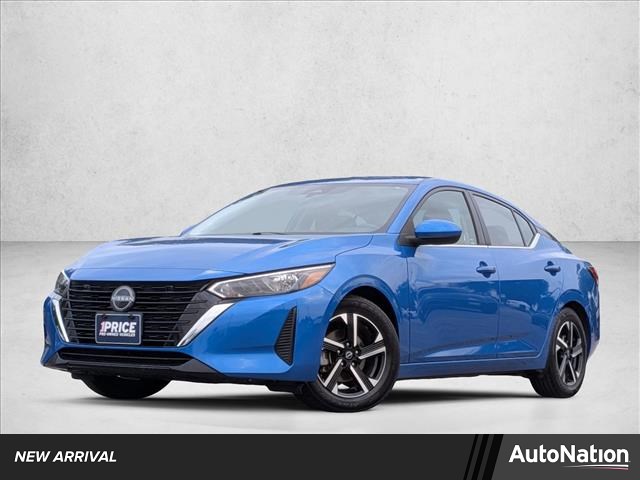 Silver 2024 Nissan Sentra SV FWD Sedan Front-Wheel Drive Automatic