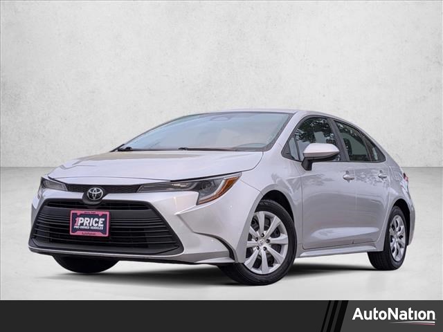 Classic Silver Metallic 2023 Toyota Corolla LE FWD Sedan Front-Wheel Drive Automatic