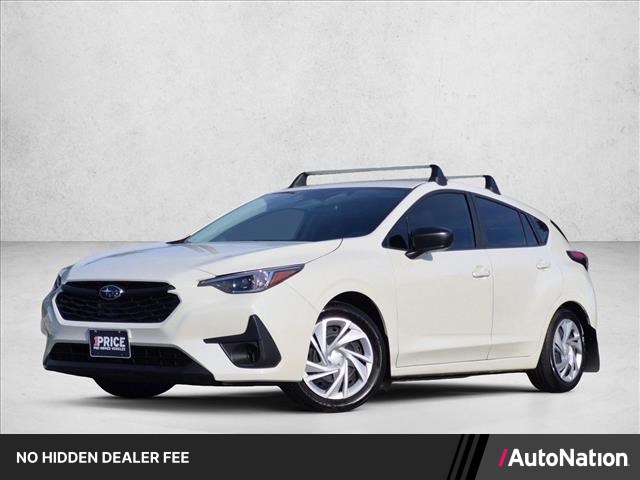 Crystal White Pearl 2024 Subaru Impreza Sedan Automatic
