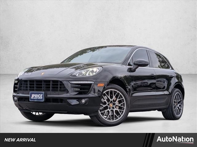 Jet Black Metallic 2016 Porsche Macan S AWD SUV / Crossover All-Wheel Drive Automatic