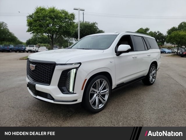 Crystal White Tricoat 2025 Cadillac Escalade Sport 4WD SUV / Crossover Four-Wheel Drive Automatic