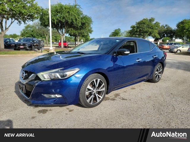 Deep Blue Pearl 2017 Nissan Maxima SL FWD Sedan Front-Wheel Drive Automatic