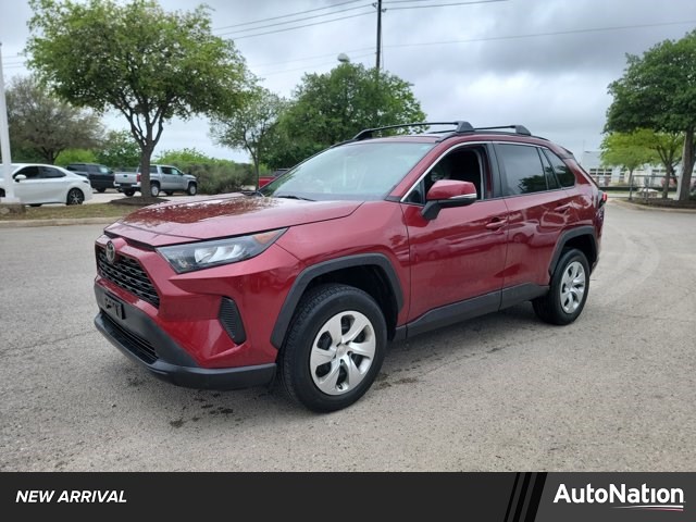 Red (Ruby Flare Pearl) 2019 Toyota RAV4 LE AWD SUV / Crossover All-Wheel Drive Automatic