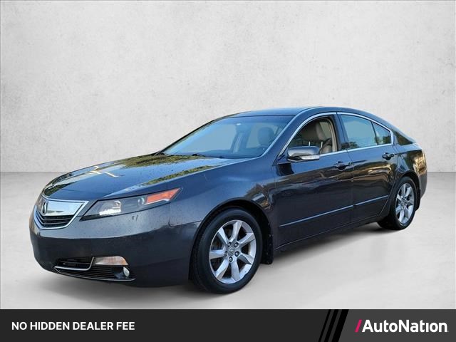 Silver/Gray 2013 Acura TL Sedan Front-Wheel Drive 6-Speed Automatic