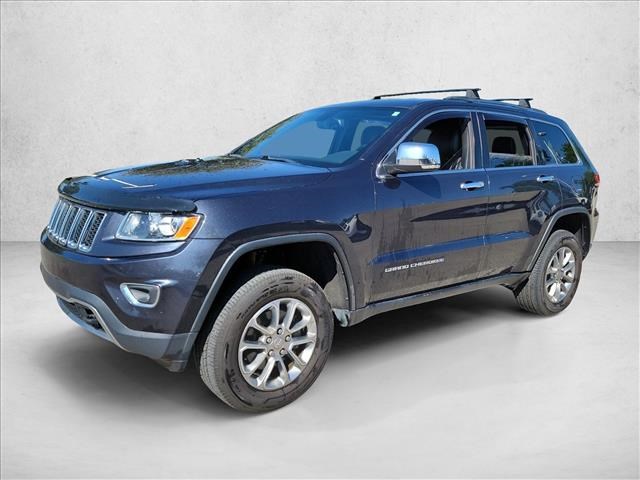 Gray (Maximum Steel Metallic Clearcoat) 2015 Jeep Grand Cherokee Limited 4WD SUV / Crossover Four-Wheel Drive 8-Speed Automatic