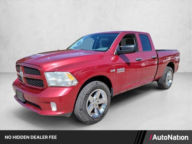 Deep Cherry Red Crystal Pearl 2013 RAM 1500 Pickup Truck Four-Wheel Drive 6-Speed Automatic