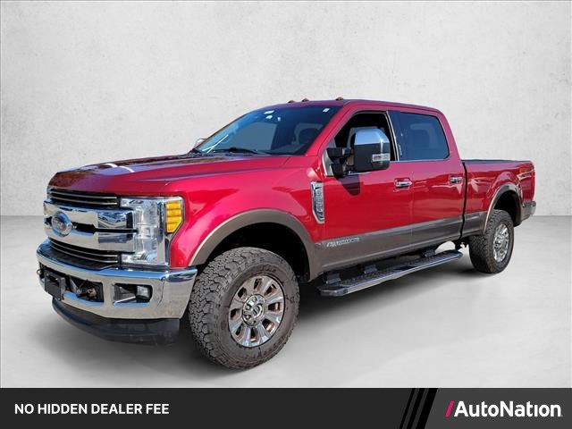 Ruby Red Metallic Tinted Clearcoat 2017 Ford F-250 Super Duty Pickup Truck Four-Wheel Drive 6-Speed Automatic
