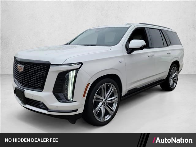 Crystal White Tricoat 2025 Cadillac Escalade Sport 4WD SUV / Crossover Four-Wheel Drive Automatic