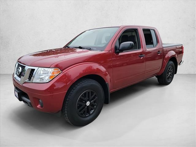 Red 2019 Nissan Frontier SV V6 Crew Cab RWD Pickup Truck 4X2 Automatic